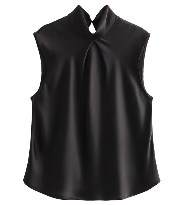 Damen Elegantes Ärmelloses Top