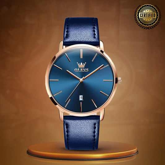 Fudus | Ultra Dünn Minimalistische Armbanduhr