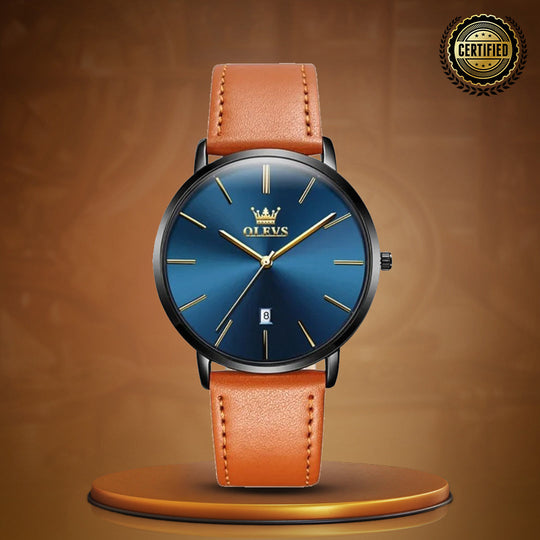 Damen Ultra Dünne Minimalistische Armbanduhr Stilvoll