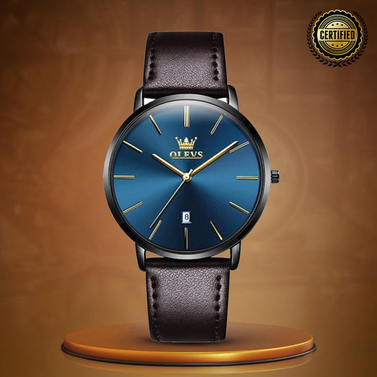 Damen Ultra Dünne Minimalistische Armbanduhr Stilvoll