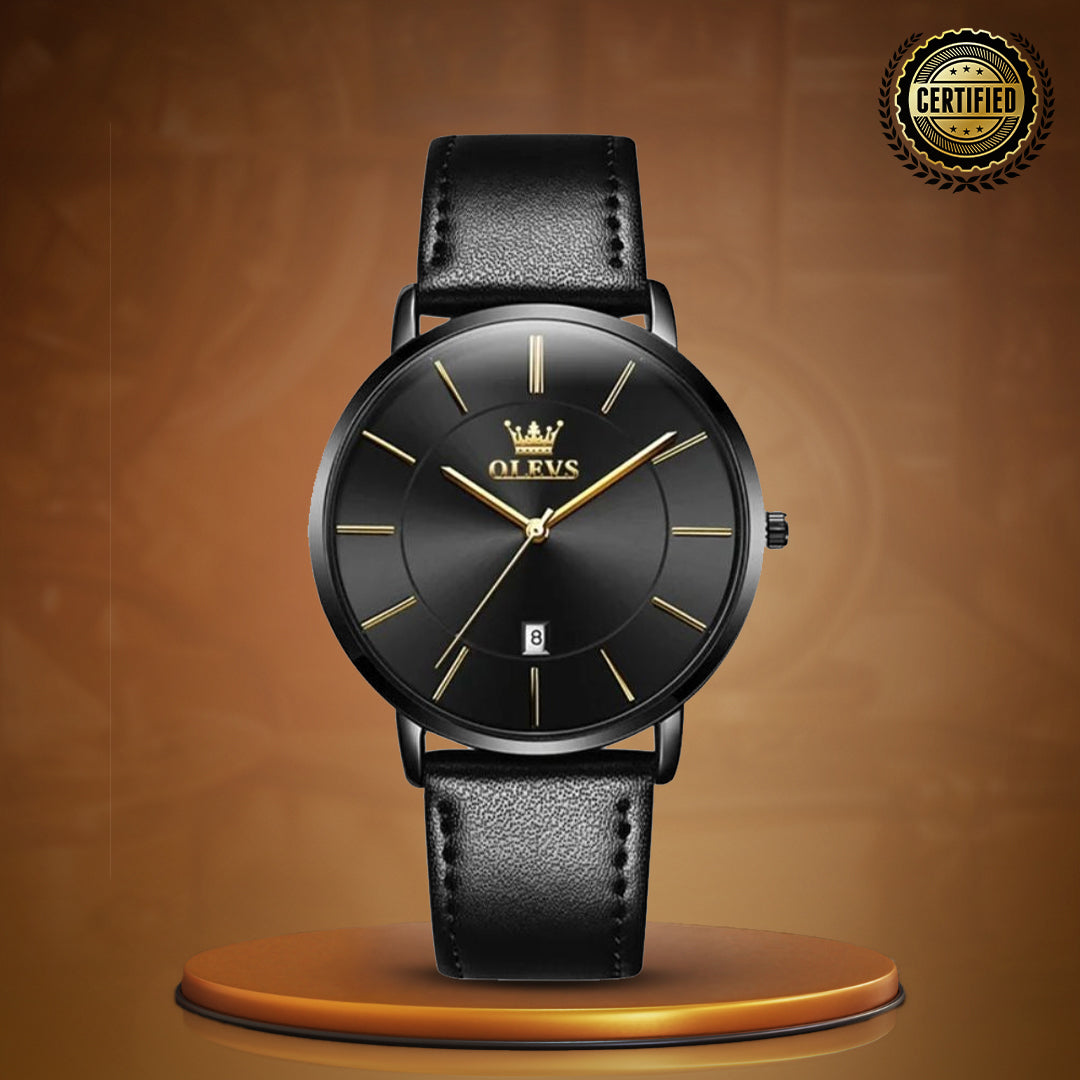 Damen Ultra Dünne Minimalistische Armbanduhr Stilvoll