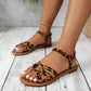 Fudus | Sommerliche Flats Im Animal Print