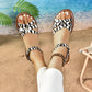 Fudus | Sommerliche Flats Im Animal Print