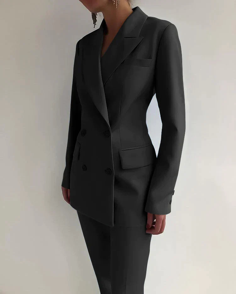 Elegantes Set aus Blazer und Hose für Damen