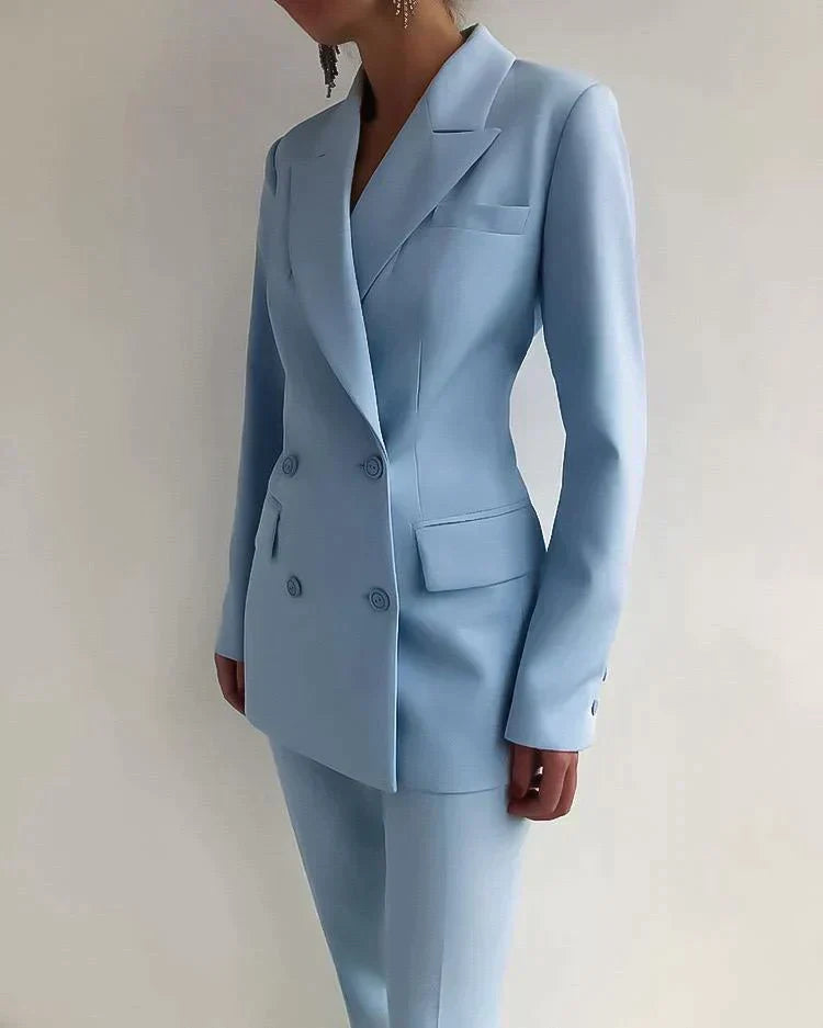 Elegantes Set aus Blazer und Hose für Damen