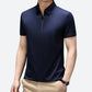 Herren Seiden Polo Shirt