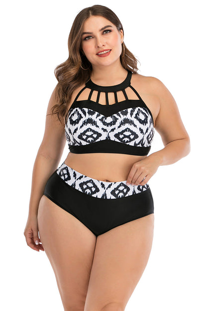 Boho Bikini Set Geometrisch Push Up