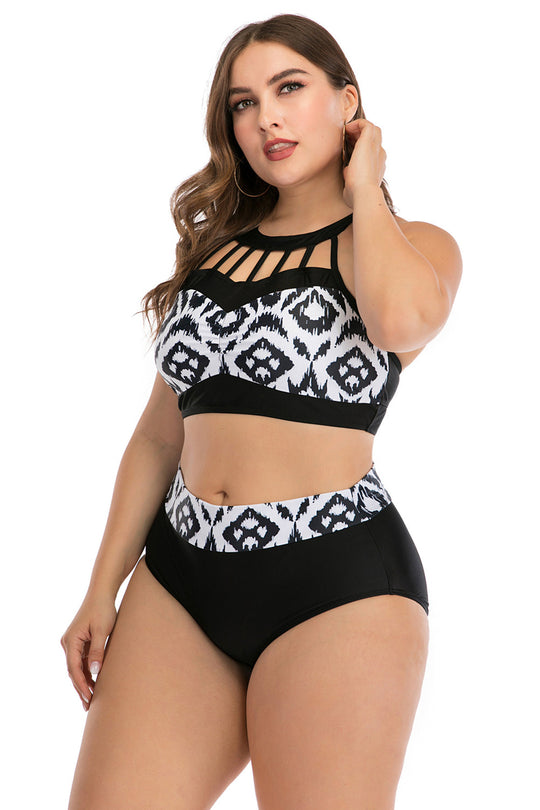 Boho Bikini Set Geometrisch Push Up