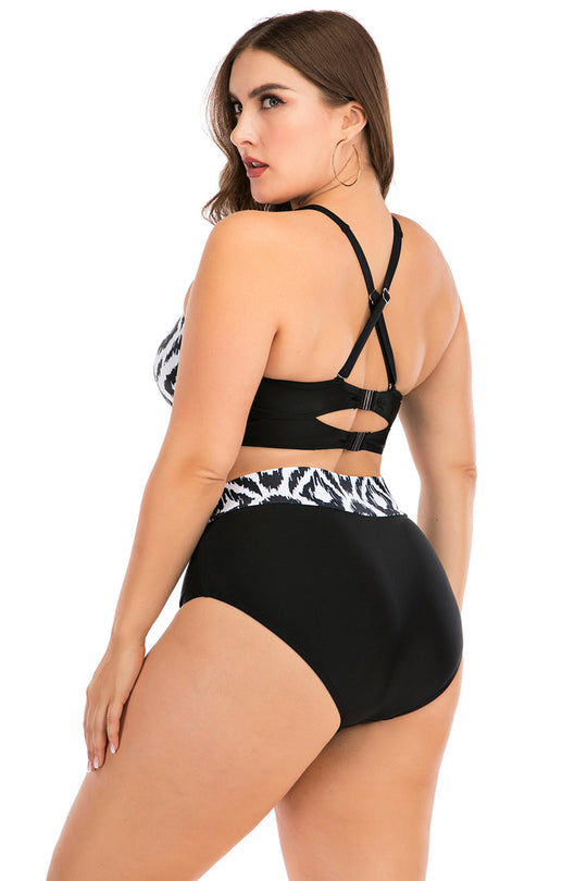 Boho Bikini Set Geometrisch Push Up