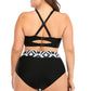 Boho Bikini Set Geometrisch Push Up