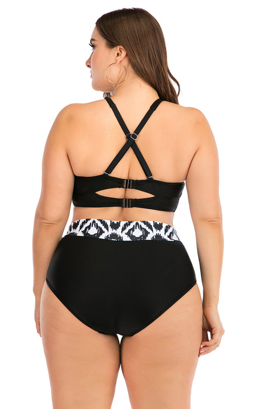 Boho Bikini Set Geometrisch Push Up
