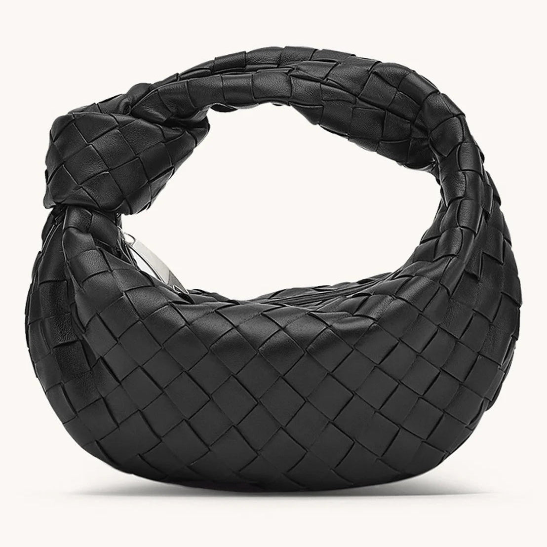 Fudus | Luxuriöse Geflochtene Handtasche Mit Knopfdetail