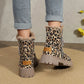 Larissa Stylische Stiefel mit Leopardenmuster