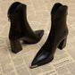 Fudus | Stylische Chelsea-Stiefel mit Chrom-Spitze