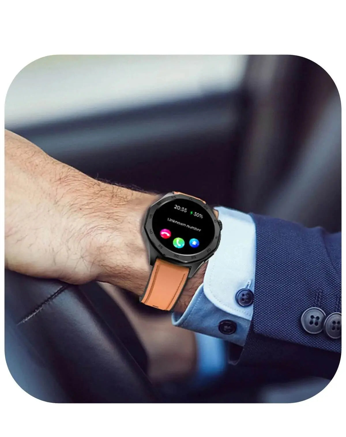 Unisex Gesundheitsüberwachungs Smartwatch Mit SOS Funktion