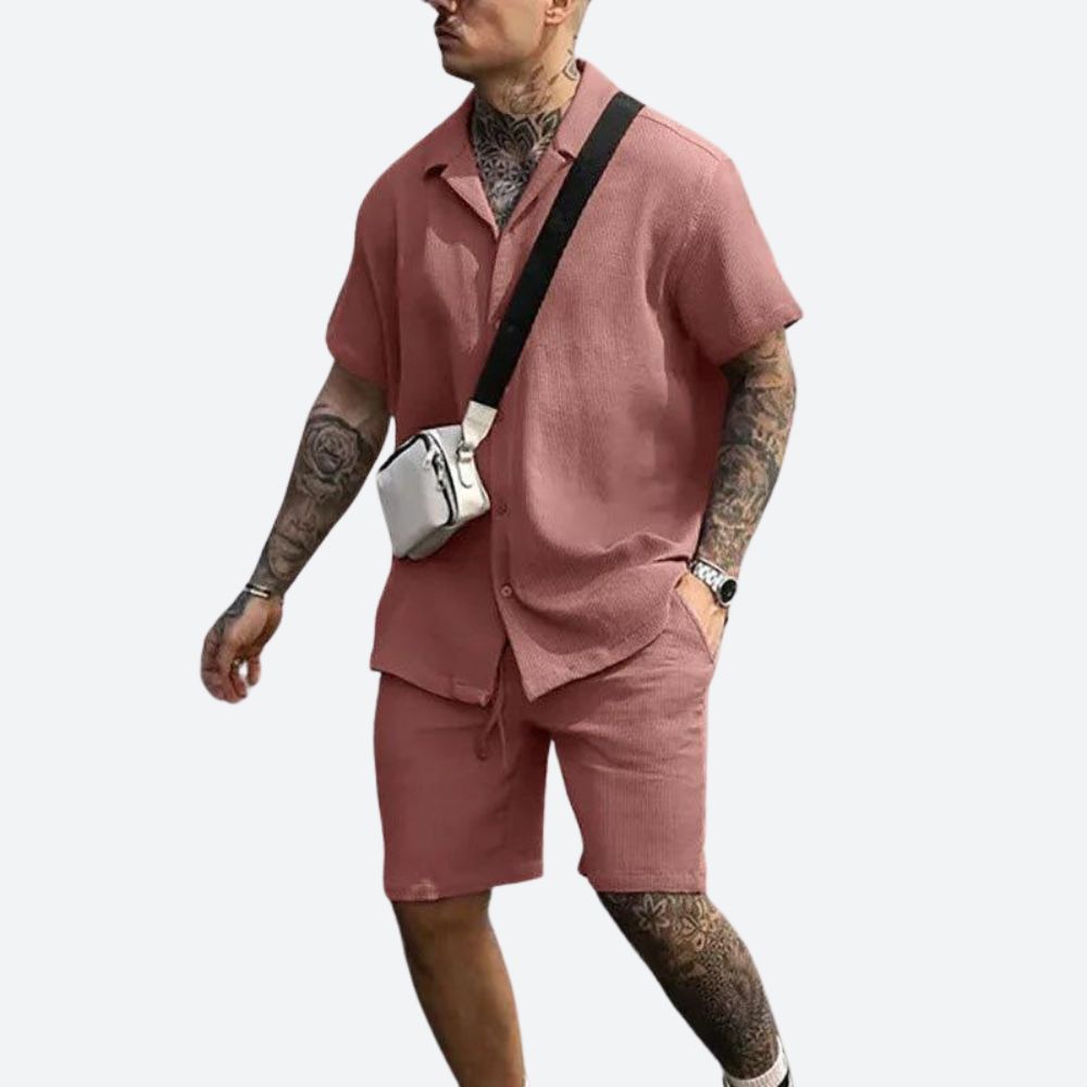 Baumwolltrainingsanzug Lässig Komfort