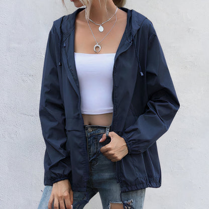 Fudus | Winddichte Sommerjacke Mit Kapuze