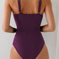 Fudus | Elegantes Einteiliger Badeanzug Mit Schmeichelndem Plissee Design Und Bauchkontrolle