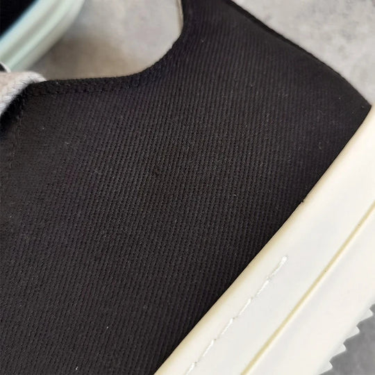 Unisex Canvas Sneakers Mit Riesigen Schnürsenkeln Bequem