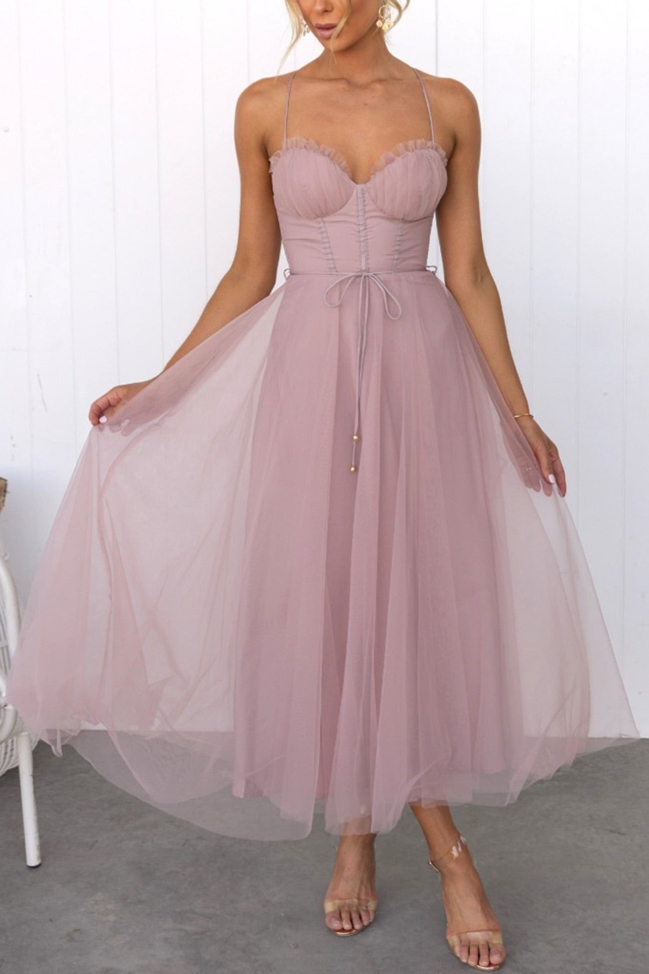 Korsett Schnür-Cami-Kleid