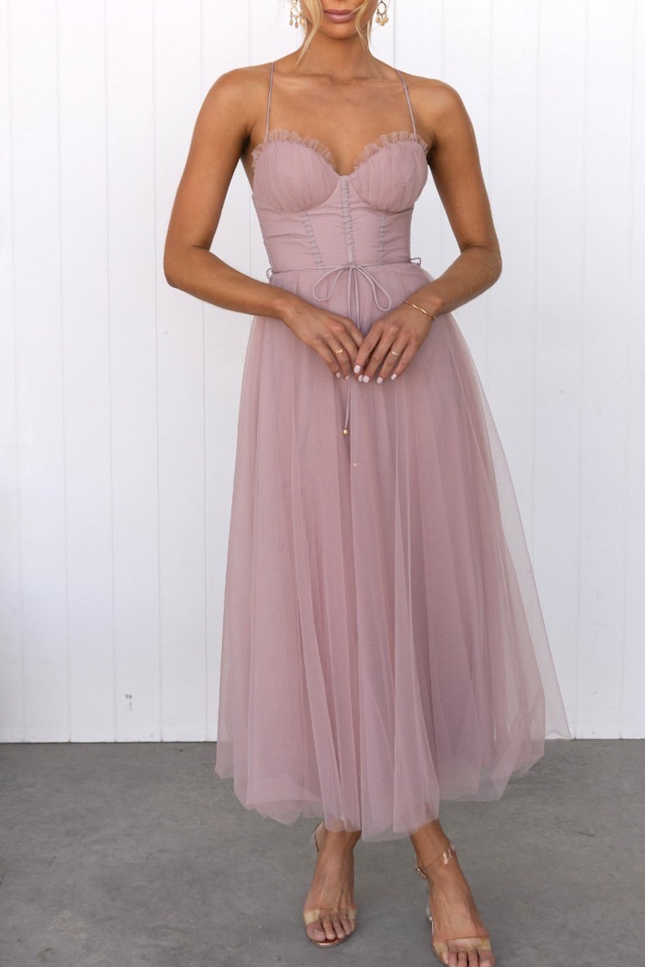 Korsett Schnür-Cami-Kleid