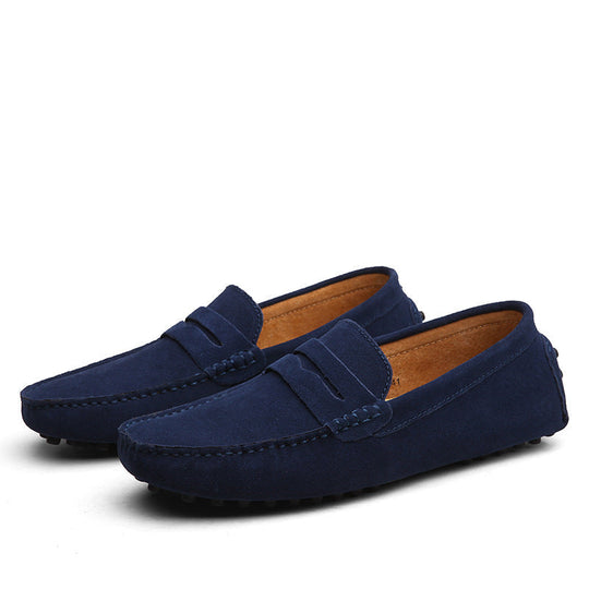 Herren Wildleder Slipper Schuhe Italienischer Stil