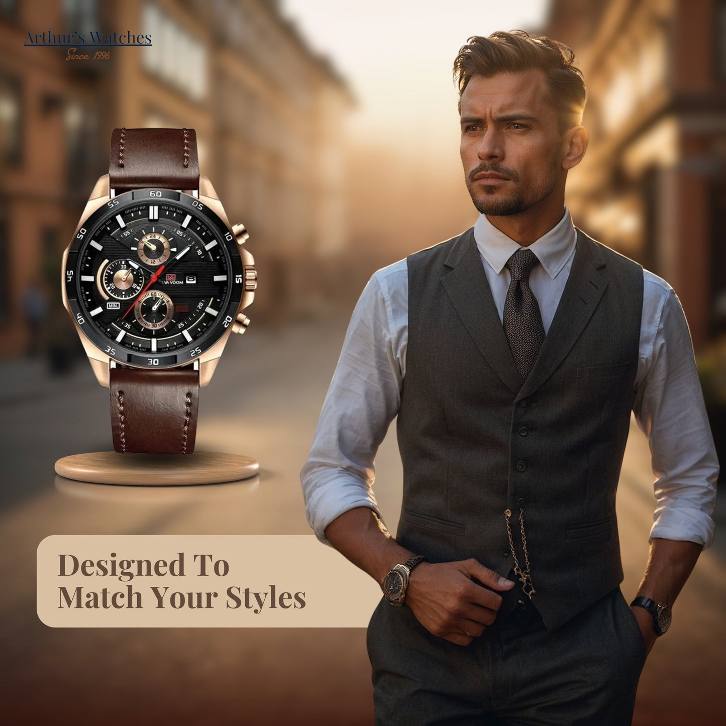 Armbanduhr Kratzfest Wasserfest