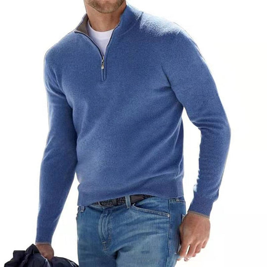 Herren Merino V-Ausschnitt Pullover