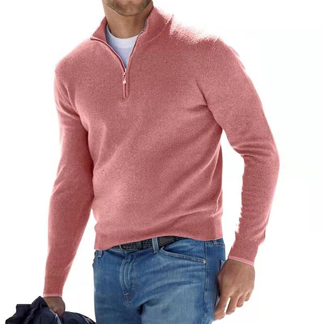 Herren Merino V-Ausschnitt Pullover