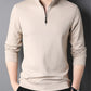 Herren Stehkragen Pullover mit Reißverschluss Fudus