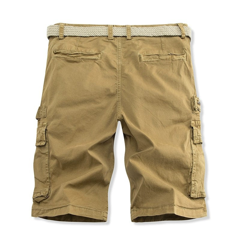 Herren Robuste Multi-Taschen Cargo-Shorts Bequem