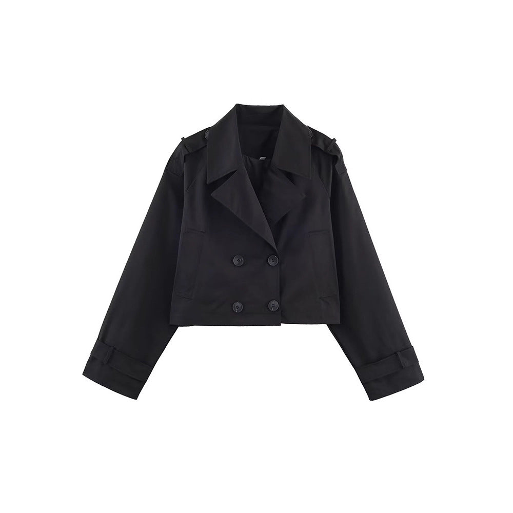 Damen kurze Bikerjacke Fudus