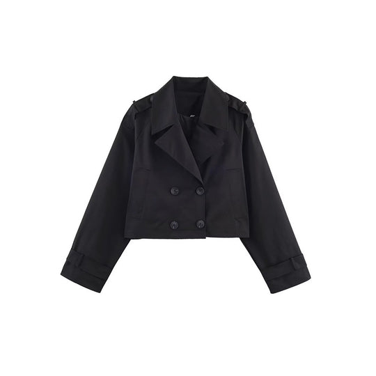 Damen kurze Bikerjacke Fudus