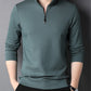 Herren Stehkragen Pullover mit Reißverschluss Fudus