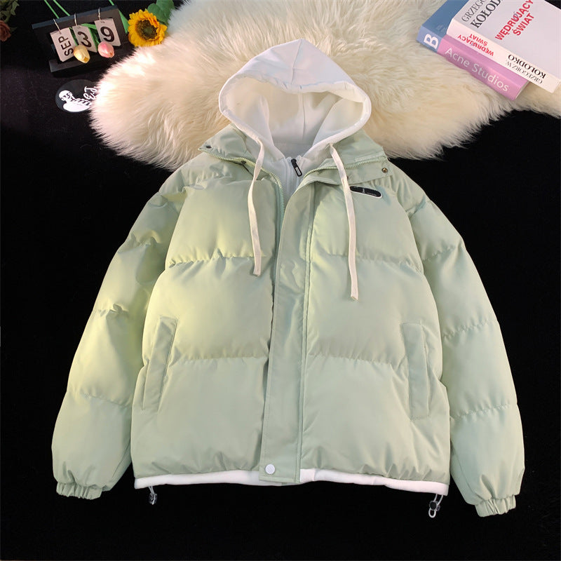 Damen isolierte Winterjacke mit abnehmbarem Kapuzenbereich Fudus