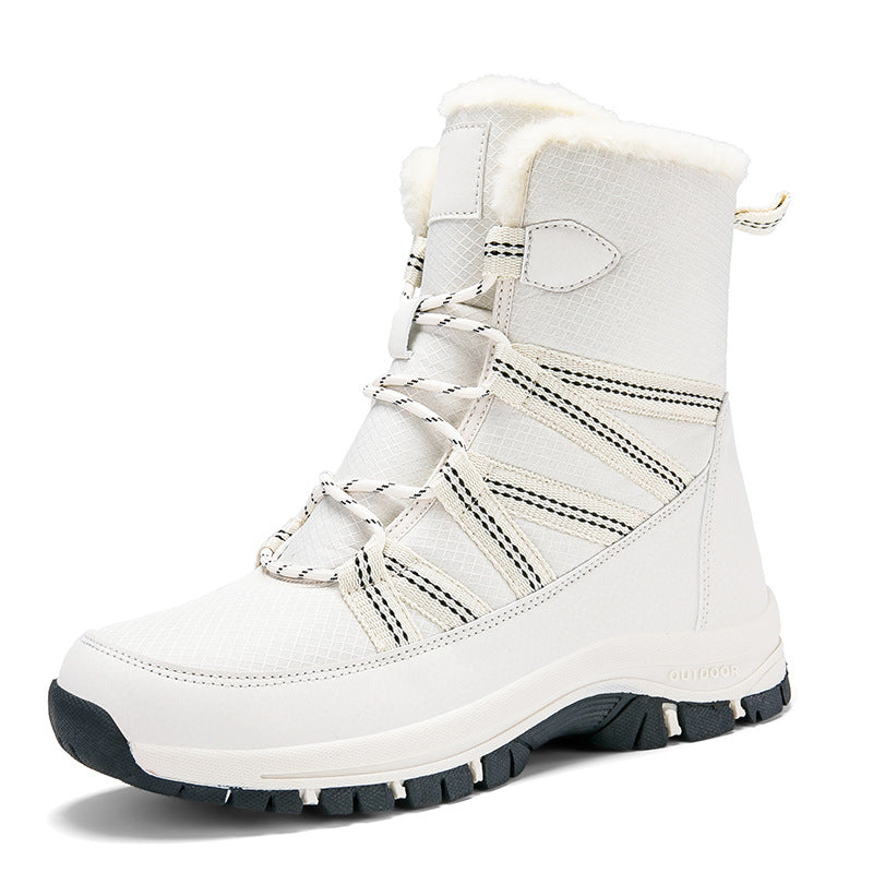 Damen Isolierte Winterstiefel mit rutschfester Sohle und atmungsaktivem Obermaterial Fudus