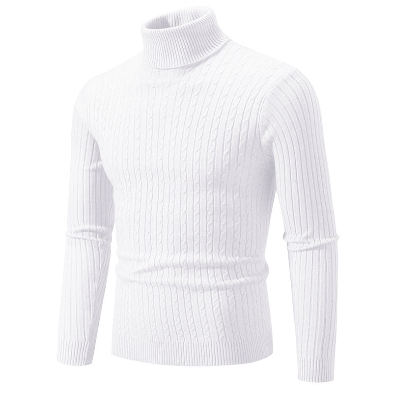 Herren Rollkragenpullover aus komfortabler Strickqualität Fudus