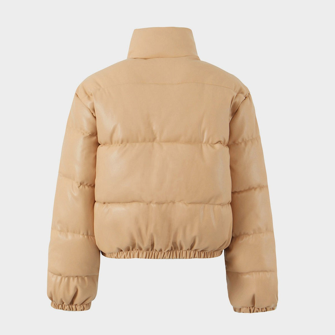 Damen kurzärmlige Daunenjacke Fudus