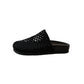 Mules Damen Slip-On Offene Zehen Atmungsaktiv