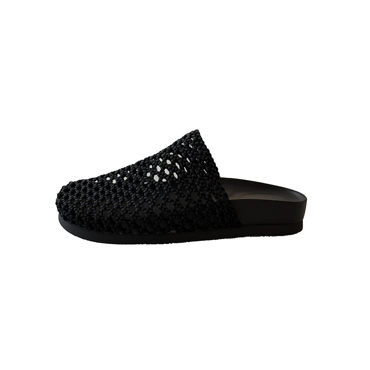 Mules Damen Slip-On Offene Zehen Atmungsaktiv
