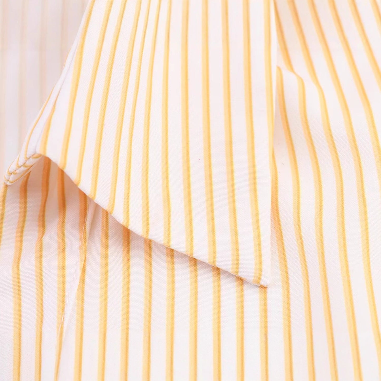 Damen lässige gestreifte Bluse mit oversized Schnitt Fudus