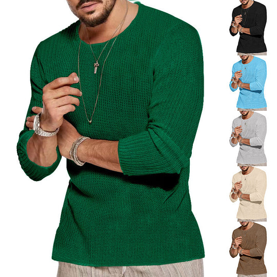 Damen Grobstrickpullover mit weitem Schnitt Fudus