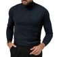 Herren Rollkragenpullover mit feiner Strickstruktur und lässigem Schnitt Fudus