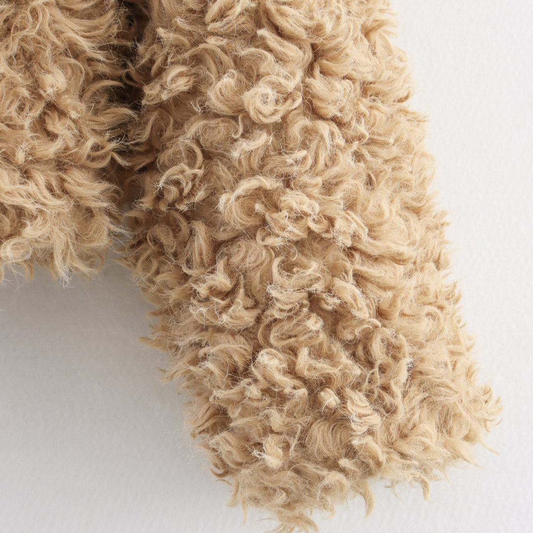 Damen kuschelige Teddyjacke Fudus