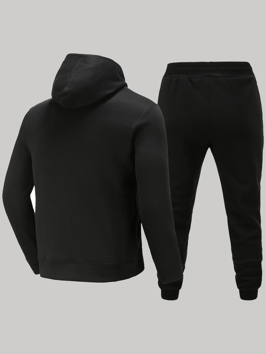 Damen Hoodie und Jogginghose Set mit kreativem Weihnachtsmotiv Fudus