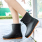Damen Modische Gummistiefel Rutschfeste Sohle Komfort-Innenausstattung