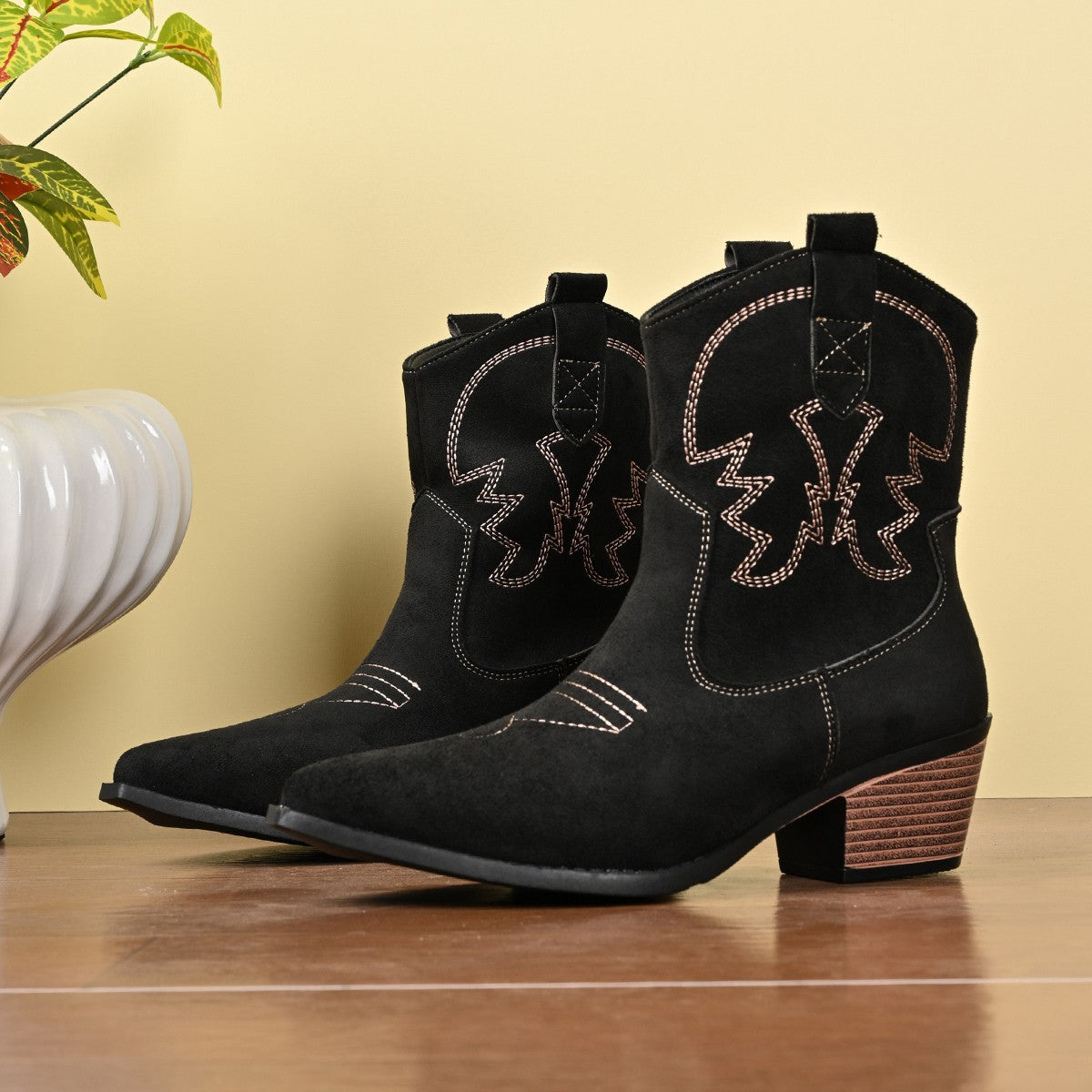 Damen Cowboy-Stiefel Fudus