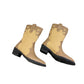 Damen Western-Stiefel mit modischen Cut-Out-Details und robustem Blockabsatz Fudus