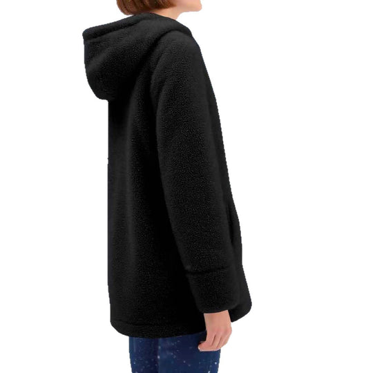 Damen kuschelige Fleecejacke mit praktischen Taschen und durchgehendem Reißverschluss Fudus