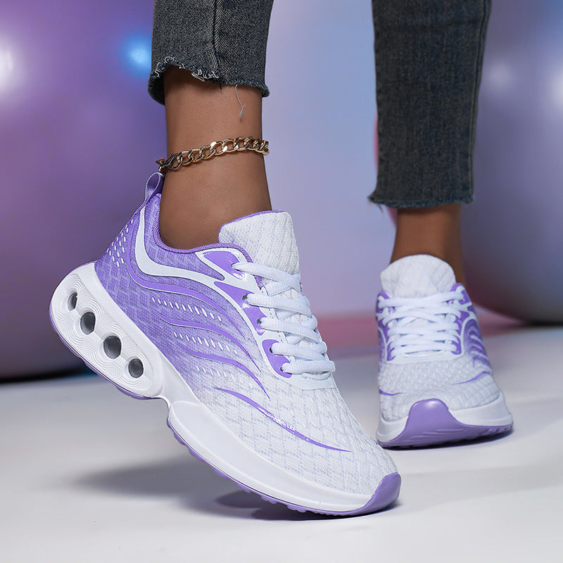 Damen Hochleistungs-Laufschuhe mit atmungsaktiver Struktur und Dämpfungstechnologie Fudus